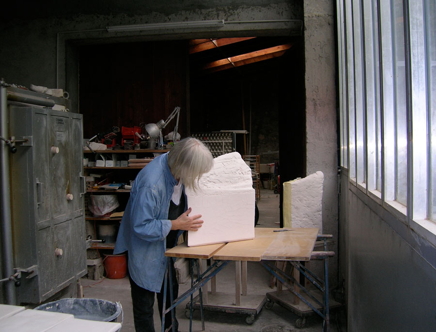 Photo travail à l'atelier