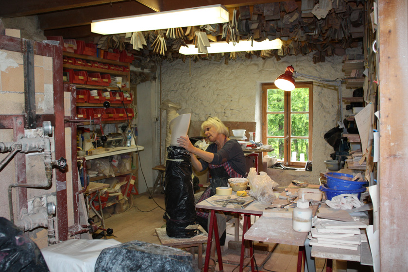 Photo travail à l'atelier