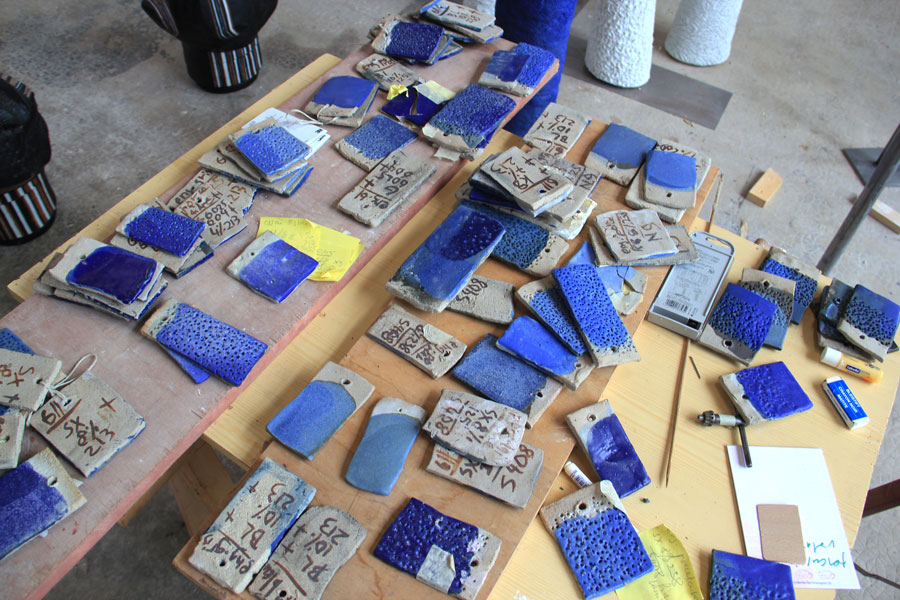Photo travail à l'atelier