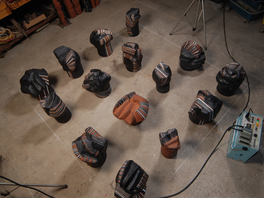 Photo sculpture céramique
