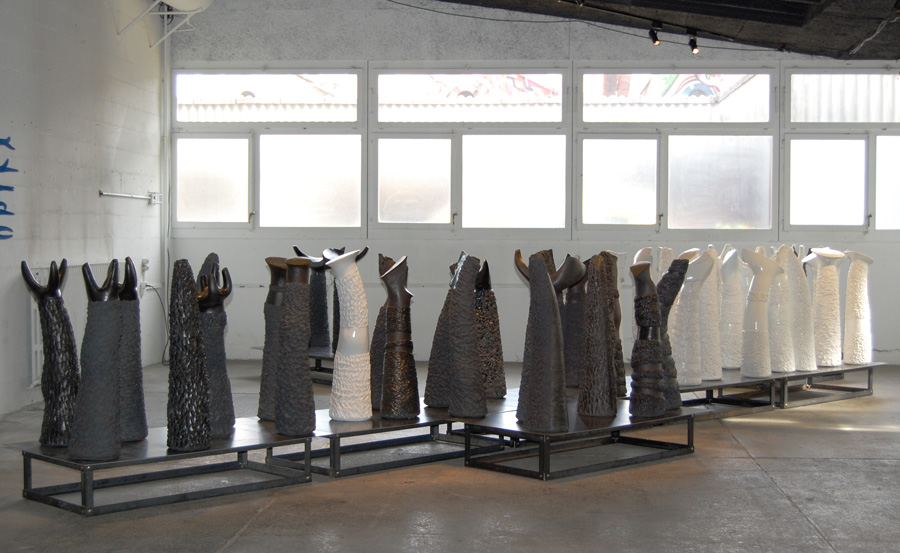 Photo sculpture céramique