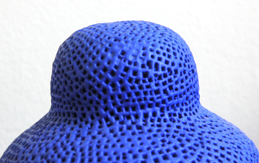 Photo sculptures résonances bleues