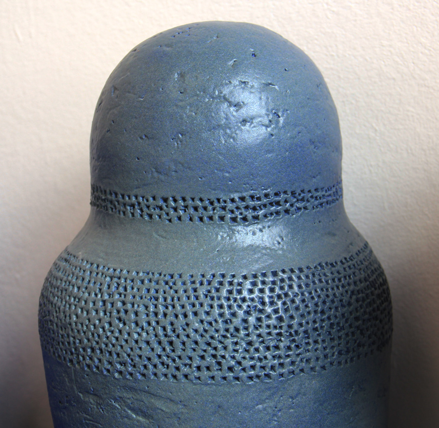 Photo sculptures résonances bleues