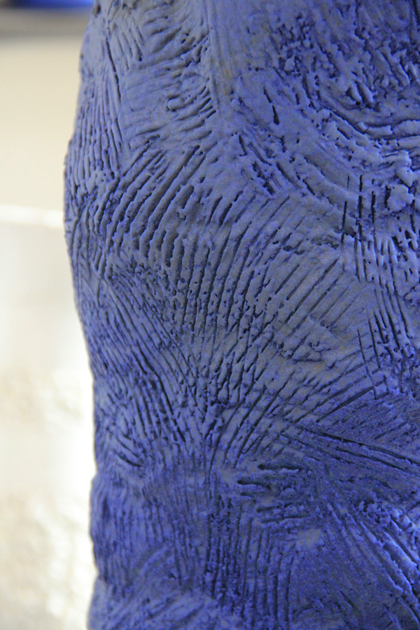 Photo sculptures r&eacute;sonances bleues